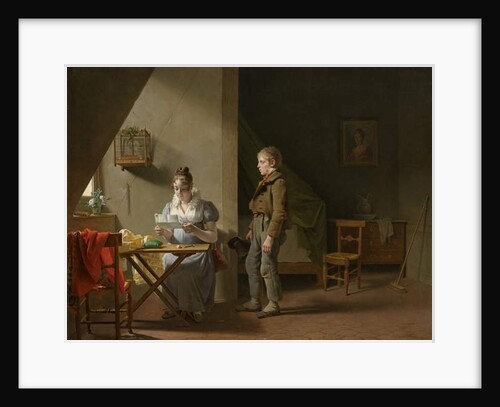 The Messenger, 1815 by Martin Drolling