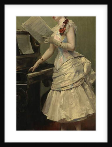The Singer, c.1880 by Raimundo de Madrazo y Garreta