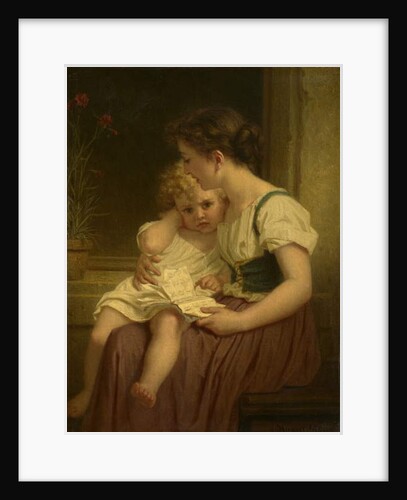 Mother and Child, c.1864 by Hugues Merle