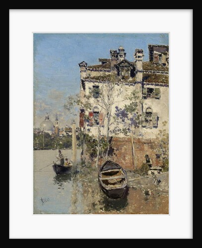 Venice, House on the Canal, c.1900 by Martin Rico y Ortega