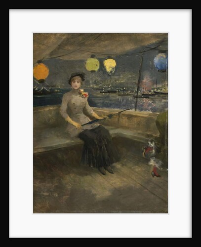 Woman on a Yacht, c.1883 by Jean Louis Forain