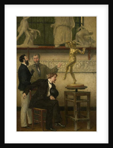 Artist in His Studio, 1877 by French School