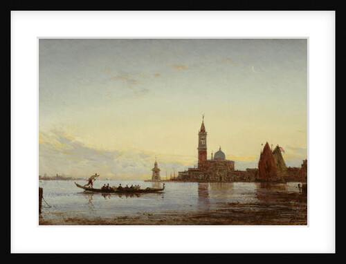 The Grand Canal, Venice, c.1865 by Felix Ziem