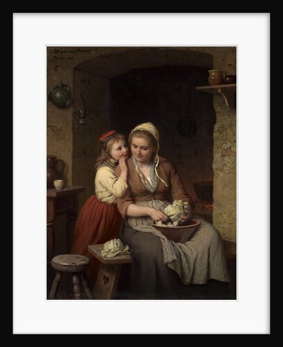 The Secret, 1885 by Meyer von Bremen
