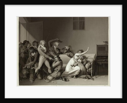 Second Scene of Burglars: The Burglars Arrested, 1810 by Louis Leopold Boilly