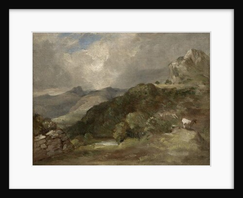 Bow Fell, Cumberland, 1807 by John Constable