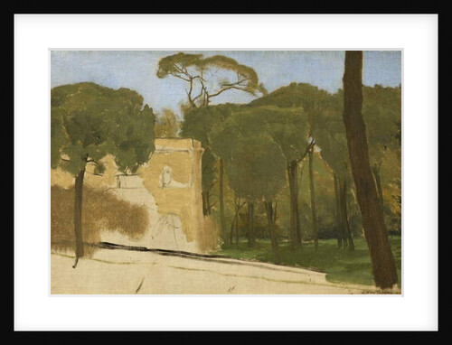 Pine Trees in a Roman Park, 1876 by Lawrence Alma-Tadema