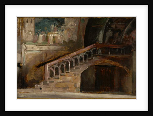 View in the Lower Church of San Francesco in Assisi, 1876 by Charles Emile Auguste Carolus-Duran