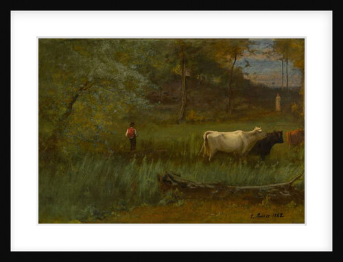 A Pastoral, c.1882-85 by George Snr. Inness