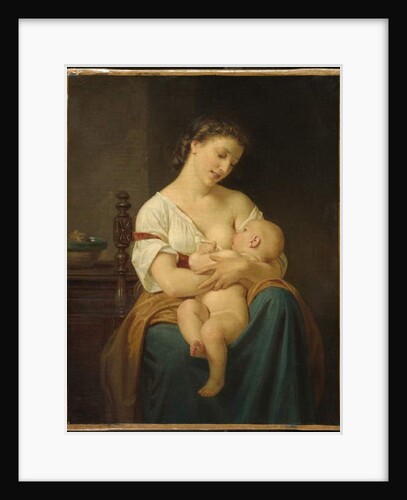Mother and Child, c.1869 by Hugues Merle