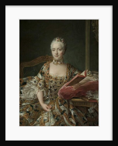 Portrait of the Marquise d'Aguirandes, 1759 by Francois-Hubert Drouais