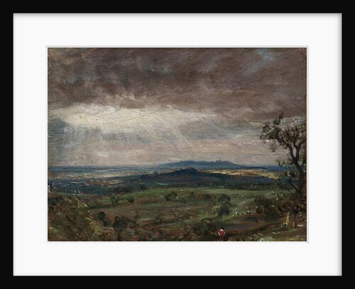 Hampstead Heath, Looking Toward Harrow, c.1821 by John Constable