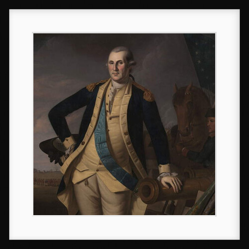 George Washington at the Battle of Princeton, c.1779 by Charles Willson Peale