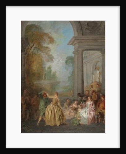 Dancers in a Pavilion, 1720s by Jean-Baptiste Joseph Pater
