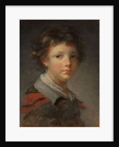 A Boy in a Red-lined Cloak, 1780s by Jean-Honore Fragonard