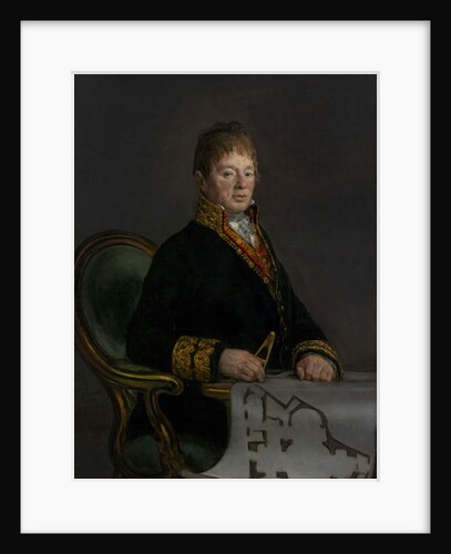 Portrait of Don Juan Antonio Cuervo, 1819 by Francisco Jose de Goya y Lucientes