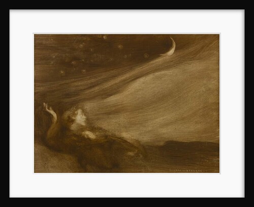 The Contemplator, 1901 by Eugene Carriere