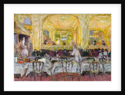 Café Wepler, c.1908-10, reworked in 1912 by Edouard Vuillard
