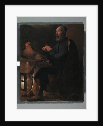 Saint Peter Repentant, 1645 by Georges de la Tour