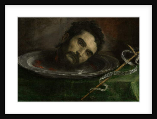 Head of John the Baptist, late 1500s by Titian (follower)