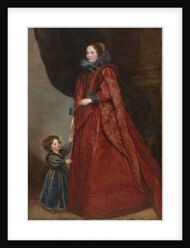 Portrait of a Woman and Child, c.1623-25 by Anthony van Dyck