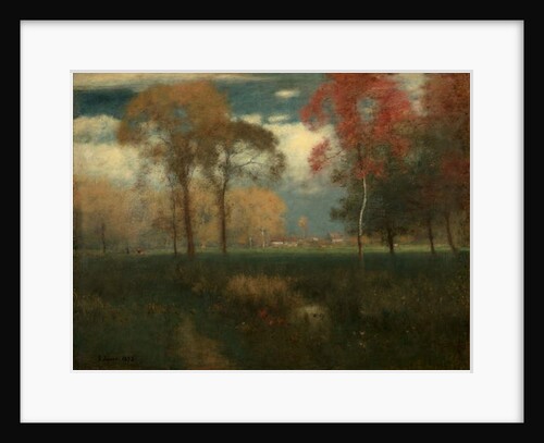 Sunny Autumn Day, 1892 by George Snr. Inness