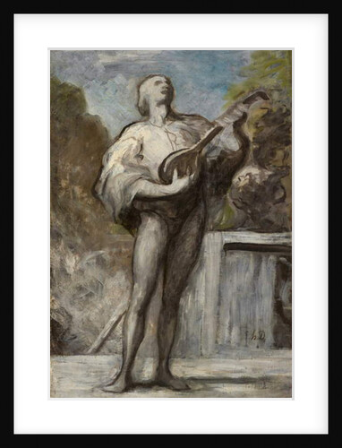 The Troubadour, 1868-1873 by Honore Daumier