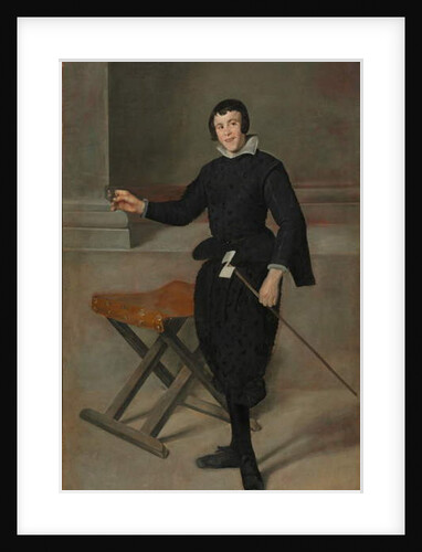 Portrait of the Jester Calabazas, c.1631-1632 by Diego Rodriguez de Silva y Velazquez