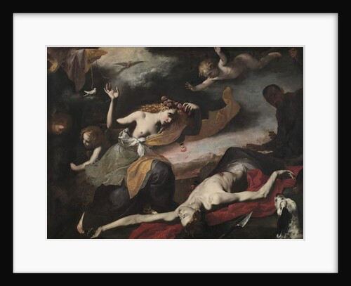 Venus Discovering the Dead Adonis, c.1650 by Italian School