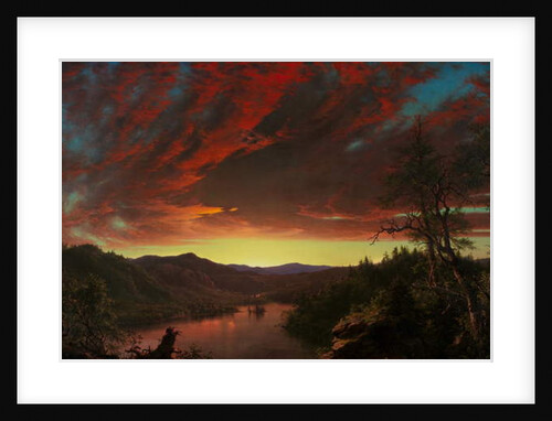 Twilight in the Wilderness, 1860 by Frederic Edwin Church