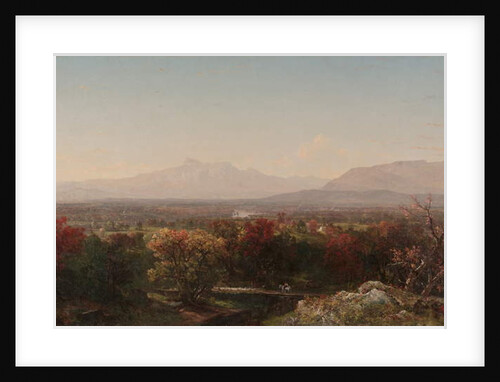 An October Day in the White Mountains, 1854 by John Frederick Kensett