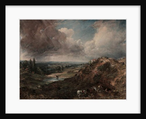 Branch Hill Pond, Hampstead, 1828 by John Constable