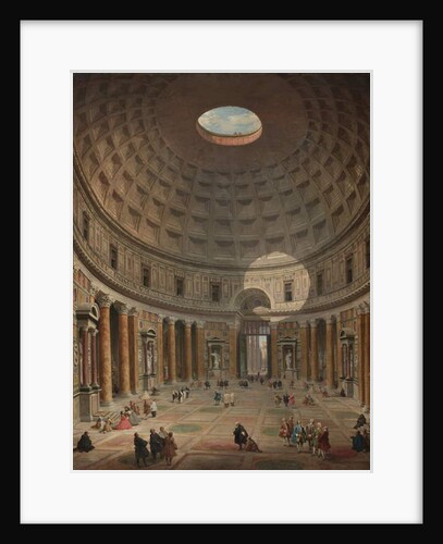 Interior of the Pantheon, Rome, 1747 by Giovanni Paolo Pannini or Panini