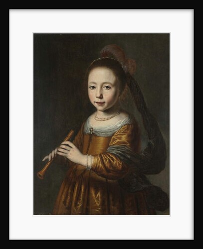 Portrait of Elizabeth Spiegel, 1639 by Dirck Santvoort