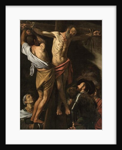 The Crucifixion of Saint Andrew, 1606-07 by Michelangelo Merisi da Caravaggio