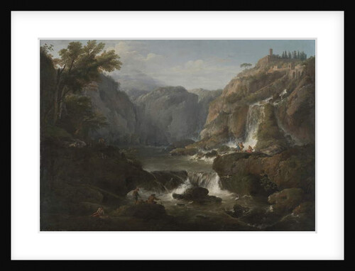 The Waterfalls at Tivoli, 1737 by Claude Joseph Vernet