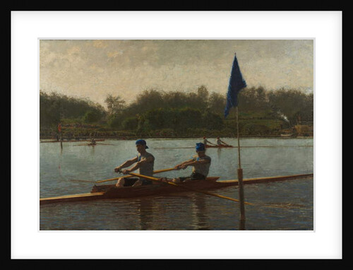 The Biglin Brothers Turning the Stake, 1873 by Thomas Cowperthwait Eakins