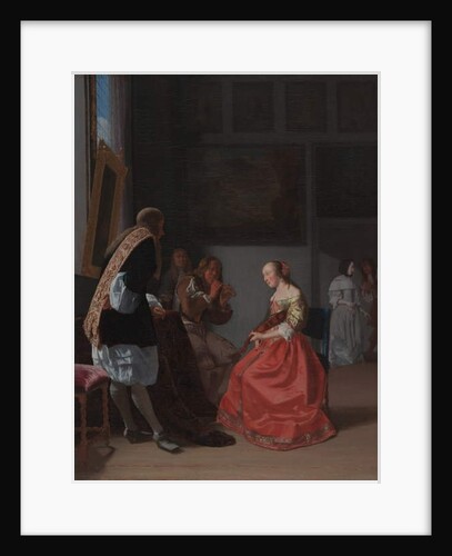 A Musical Company, c.1668 by Jacob Ochtervelt