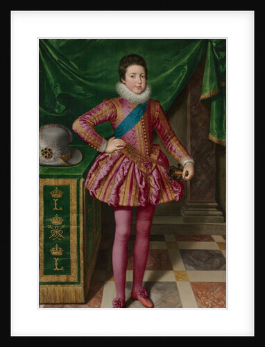 Portrait of King Louis XIII of France, 1611 by Frans II Pourbus