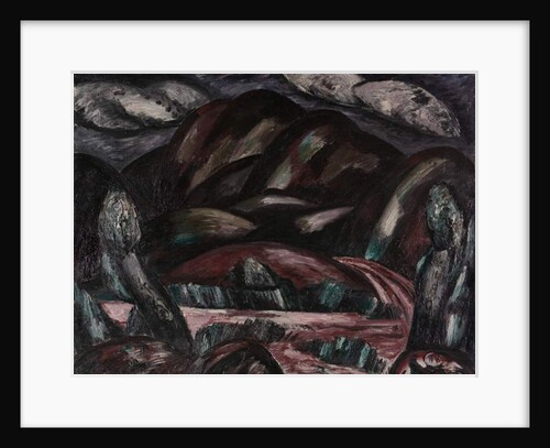New Mexico Recollection, c.1923 by Marsden Hartley