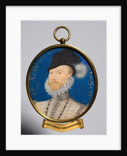 Portrait of Charles Howard, 2nd Baron Howard of Effingham, 1576 by Nicholas Hilliard