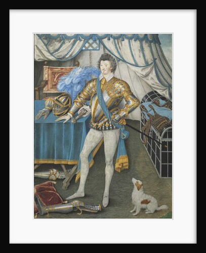 Portrait of Sir Anthony Mildmay, Knight of Apethorpe, Northants, c.1590-93 by Nicholas Hilliard