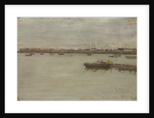 Gray Day on the Bay, c.1886 by William Merritt Chase