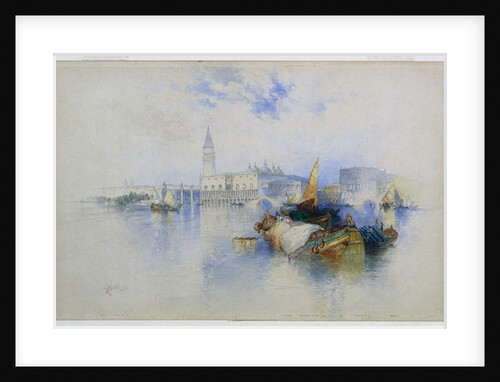 Basin of San Marco, 1897 by Thomas Moran