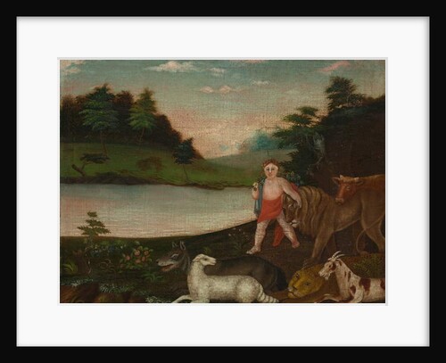 The Peaceable Kingdom, c.1816-18 by Edward Hicks