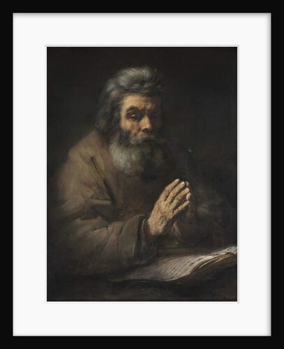 An Elderly Man in Prayer, 1660-65 by (follower of) Rembrandt Harmensz. van Rijn