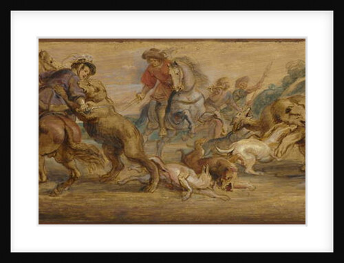 Study for 'The Bear Hunt', c.1639 by Peter Paul Rubens