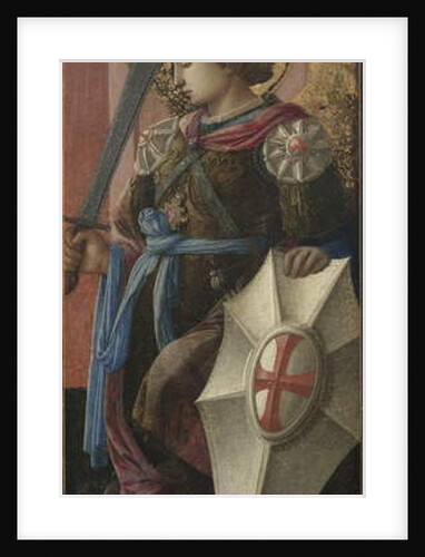 Panel from a Triptych: The Archangel Michael, 1458 by Fra Filippo Lippi