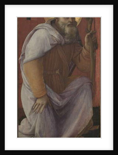 Panel from a Triptych: St. Anthony Abbot, 1458 by Fra Filippo Lippi