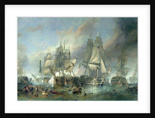 The Battle of Trafalgar, 1805 by William Clarkson Stanfield
